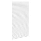 Vidaxl Plisséjalind 100x200 cm Weiß