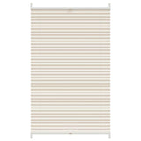 Vidaxl Plissé Roller Blind 70x150 cm Creme