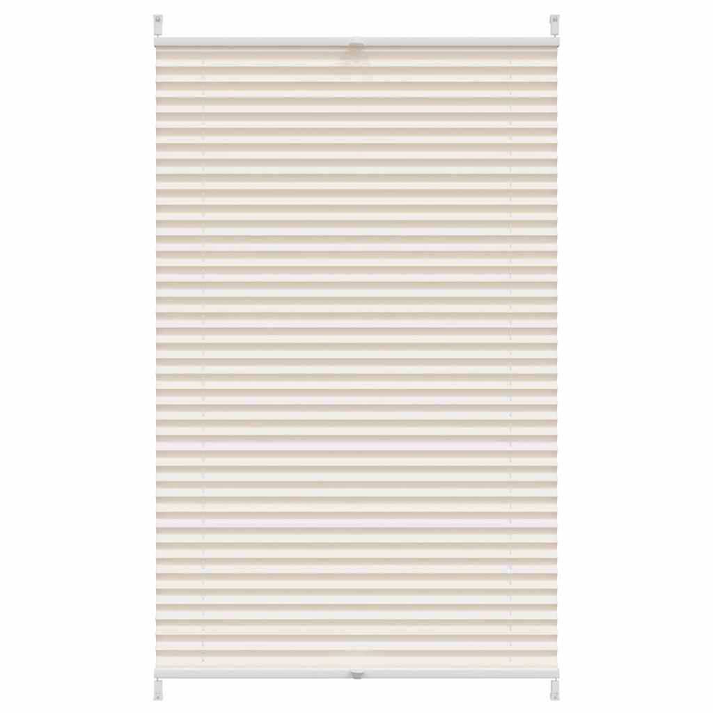 Vidaxx Plissee-Rollo 80x100cm Creme