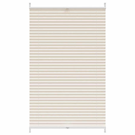 Vidaxx Plissee-Rollo 80x100cm Creme