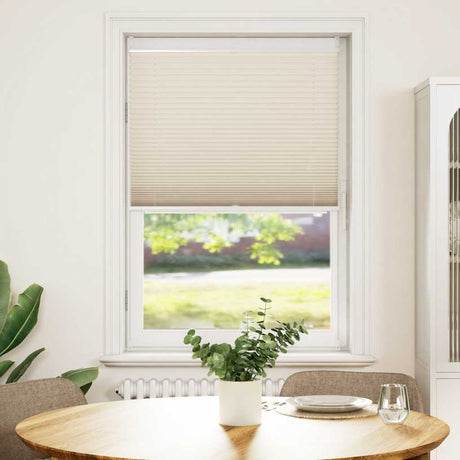 Vidaxx Plissee-Rollo 80x100cm Creme