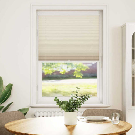 Vidaxx Plissee-Rollo 80x100cm Creme