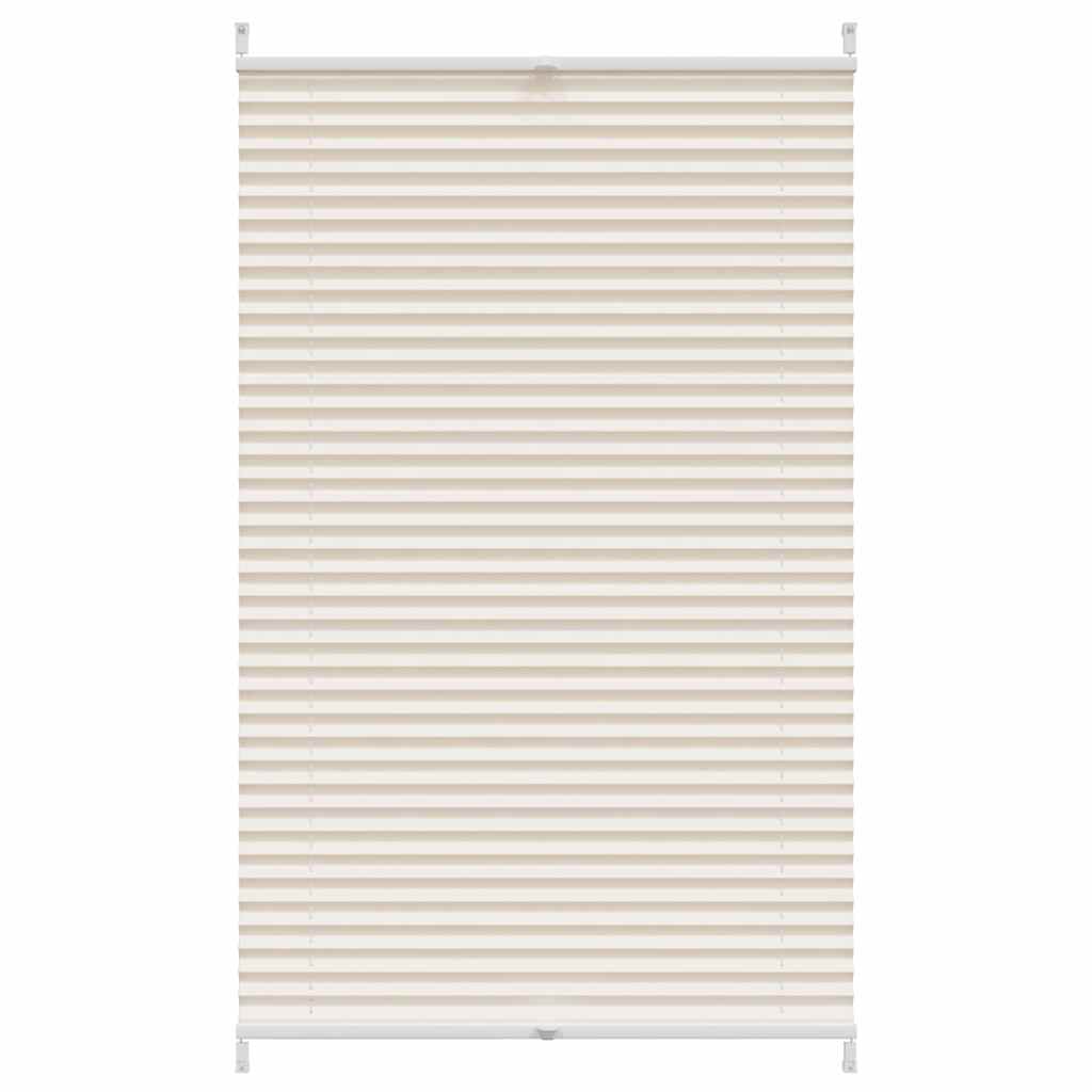 Vidaxx Plissee-Rollo 90x125cm creme