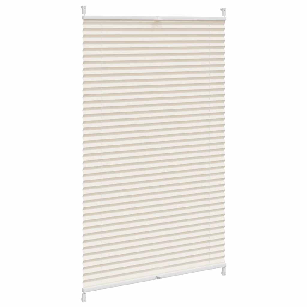 Vidaxx Plissee-Rollo 90x125cm creme