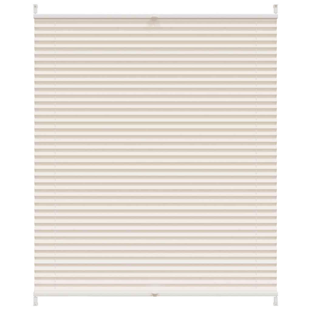 VidaXL Plissees 100x150cm Creme
