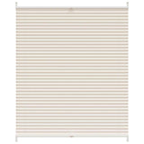 VidaXL Plissees 110x100cm Creme