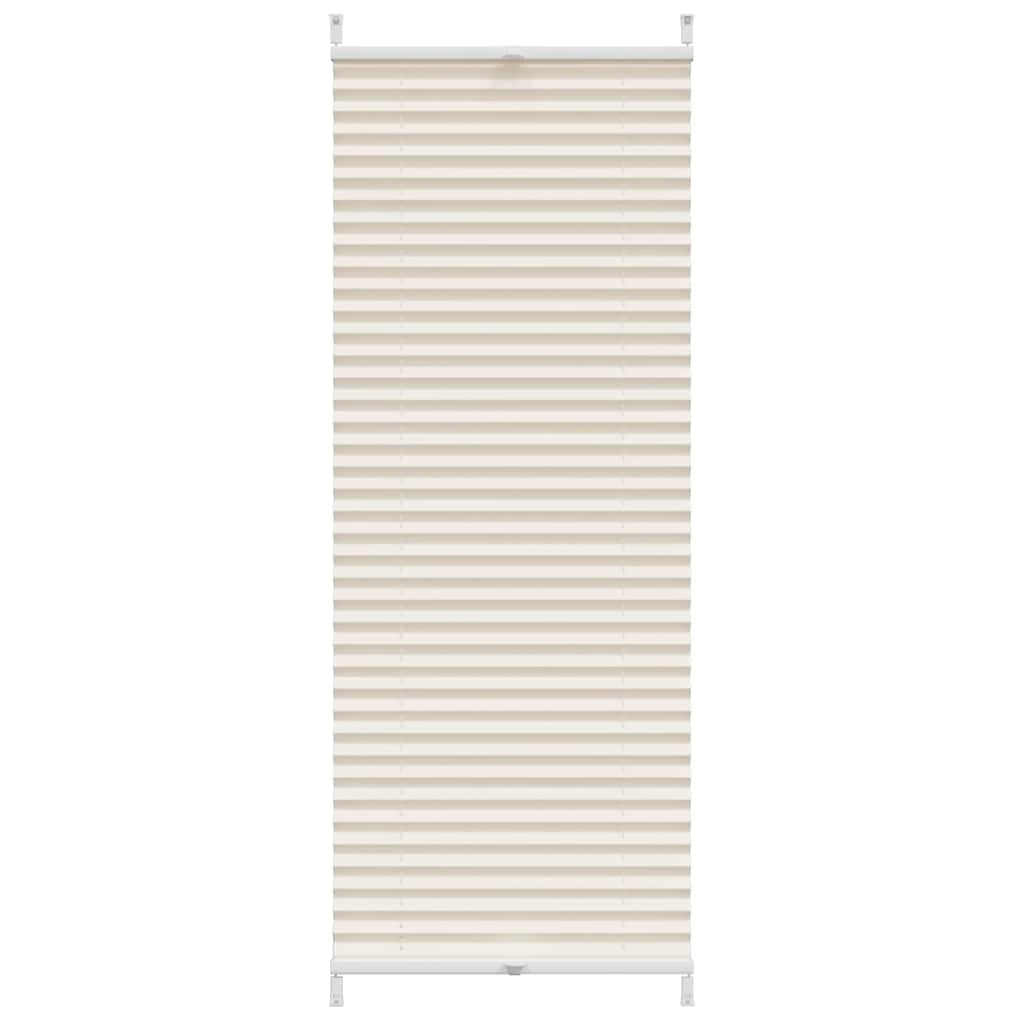 VidaXL Plisseerollo 40x125cm creme