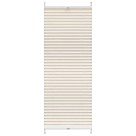 VidaXL Plisseerollo 40x125cm creme