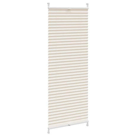 VidaXL Plisseerollo 40x125cm creme