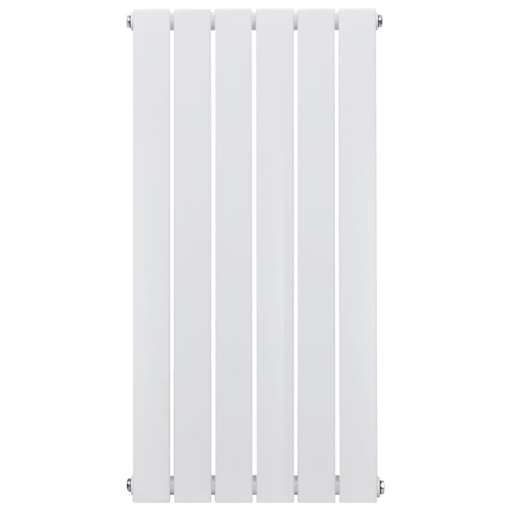 Vidaxl Kühlerheizung 465 x 900 mm Weiß