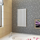 Vidaxl Kühlerheizung 465 x 900 mm Weiß