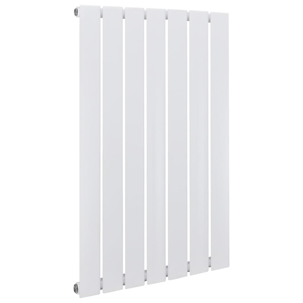 Panel de calentador de radiador Vidaxl 542x900 mm blanco