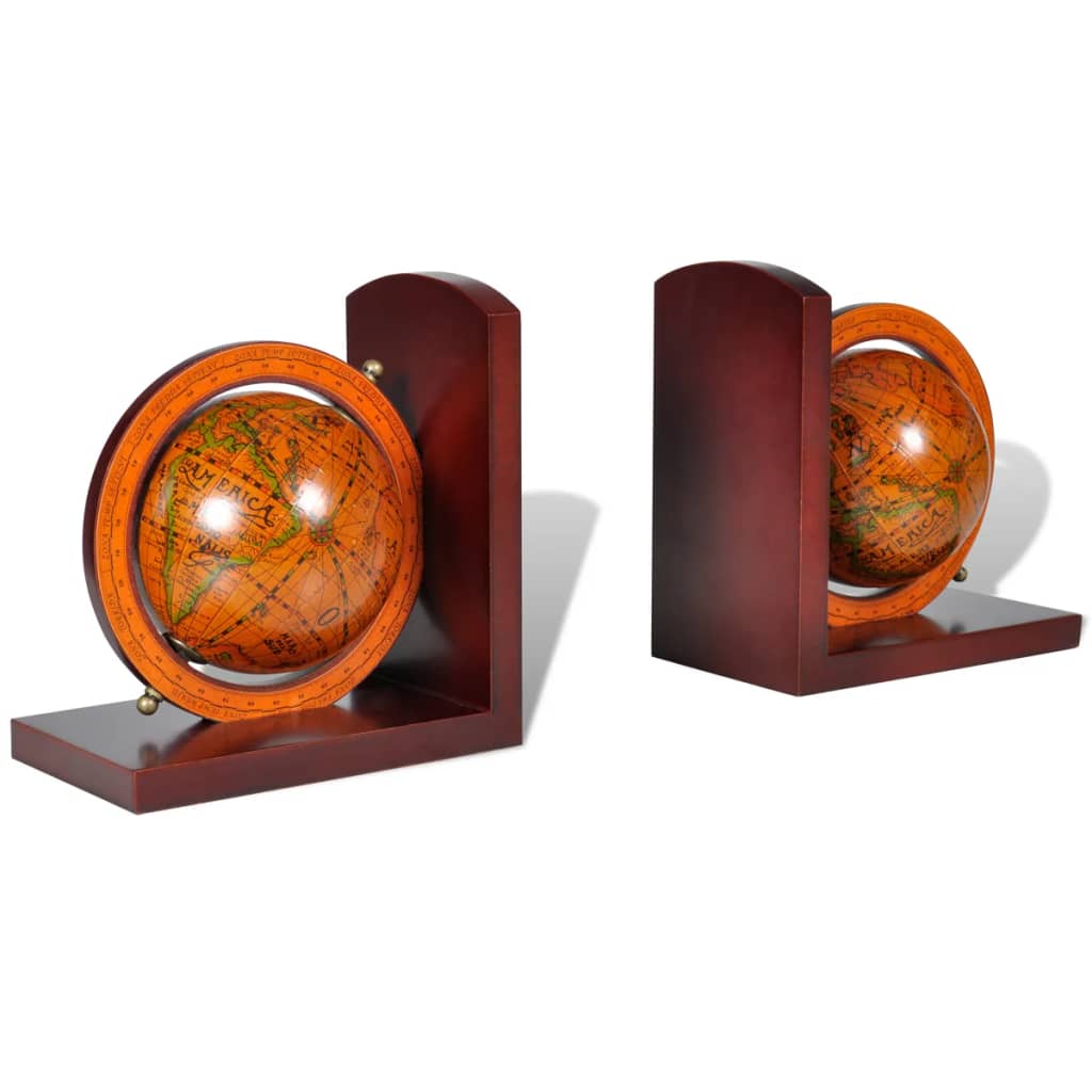 Vidaxl BookRests 2 St Globe