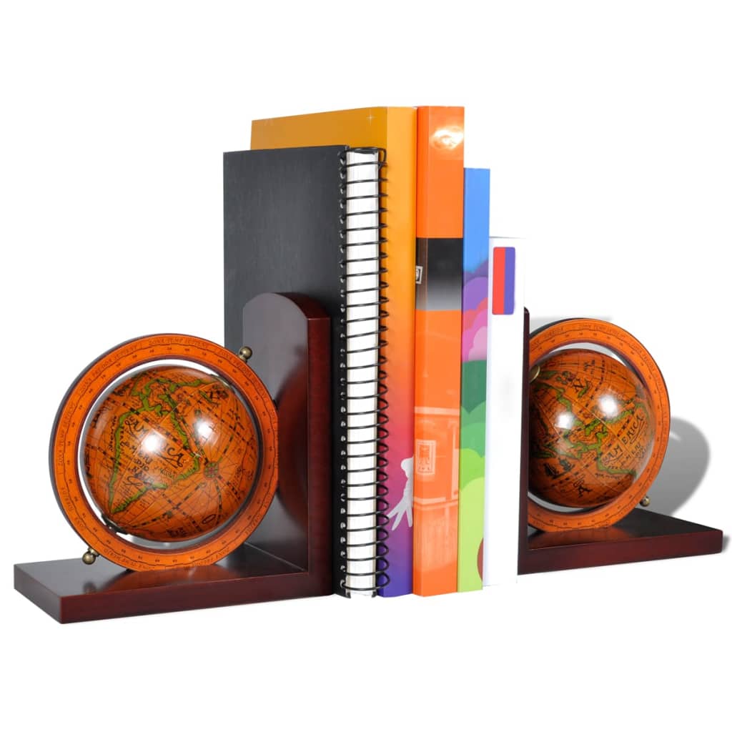 Vidaxl BookRests 2 St Globe