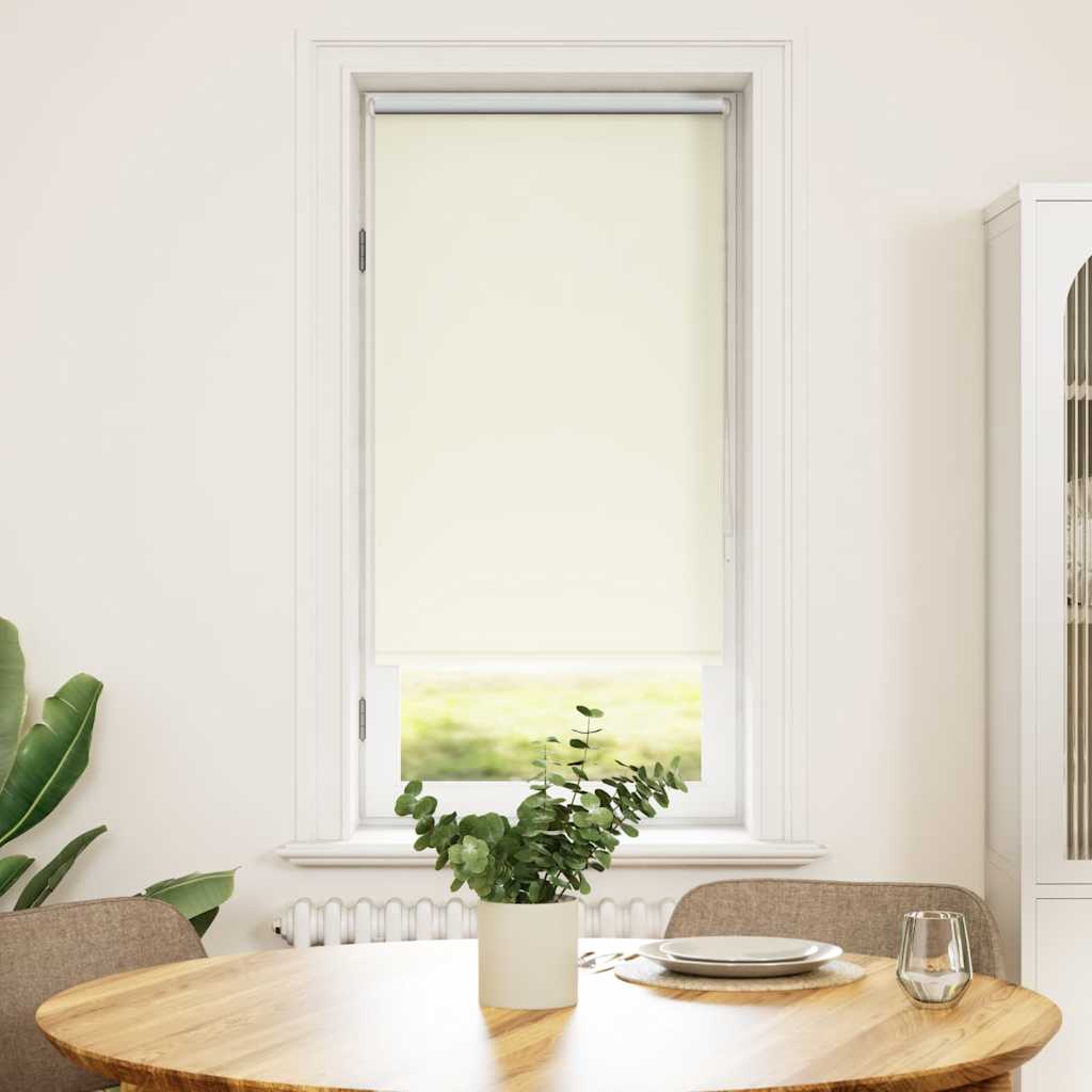 Vidaxx Verdunkelungsrollo 40 x 100 cm cremefarben