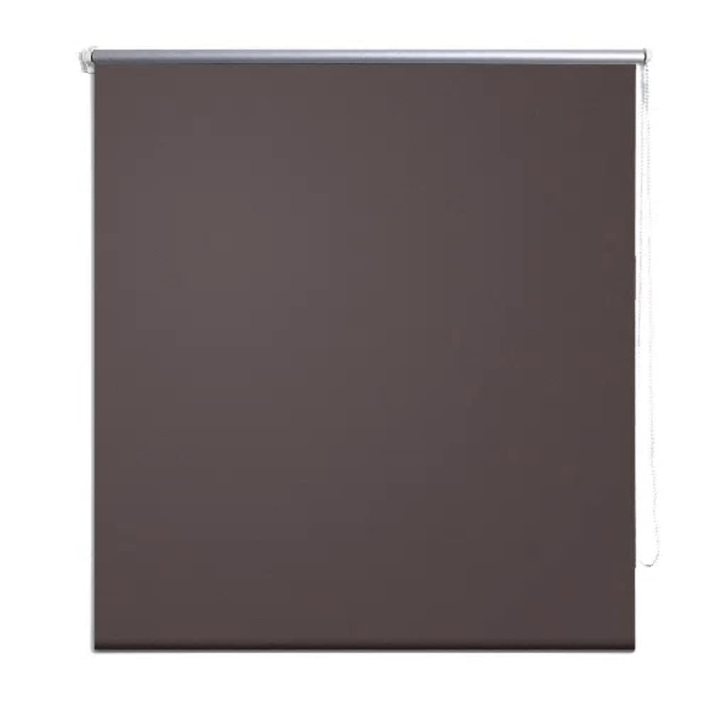 Vidaxl Roller Blind Blackout 40 x 100 cm kava