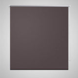 Vidaxl Roller Blind Blackout 40 x 100 cm kava