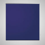 Vidaxl Roller Blind Blackout 40 x 100 cm Marine Blau