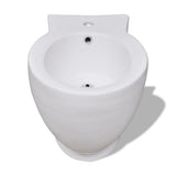 Vidaxl stehend Bidet um Keramik Weiß