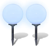 Vidaxl Gartenpfad -Lampen 2 STs mit Bodennadel LED 30 cm