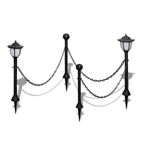Vidaxl -Fechten mit 2 Sonnenlampen