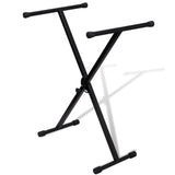 VIDAXL-Tastatur Standard einstellbare Single X-Frame