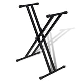 VIDAXL Einstellbare Tastaturständer Doppel X-Frame