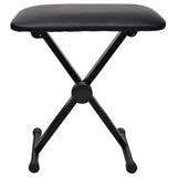 VIDAXL -Tastaturklavierhocker einstellbar und faltbar