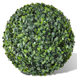 VIDAXL Künstliche Pflanzen Buxus -Glühbirne 2 PCs 35 cm