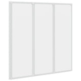 VIDAXL -BAD -Bildschirm 3 Paneele falten 117 x 120 cm falten