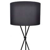 Vidaxl lampshade for Floor lamp with high standard black