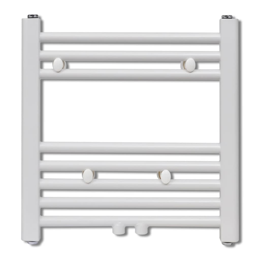 Rack de serviettes de radiateur vidaxl droit 480x480 mm