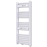 Vidaxl krivulja stojala za brisače za radiator 500x1160 mm