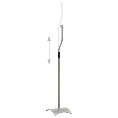 VIDAXL -Lautsprecherstandards 2 St. Universal Silberfarbe