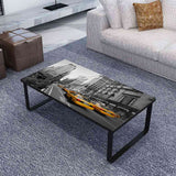 Vidaxl salontafel met glazen tafelblad rechthoekig