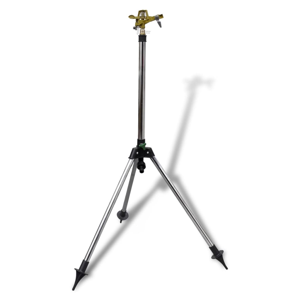 VidaXL Garden water sprayer Impuls galvanized with a tripod