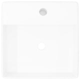 Vidaxl Luxus Sink mat Landung a Crane Lach Square Ceramic 41x41 cm