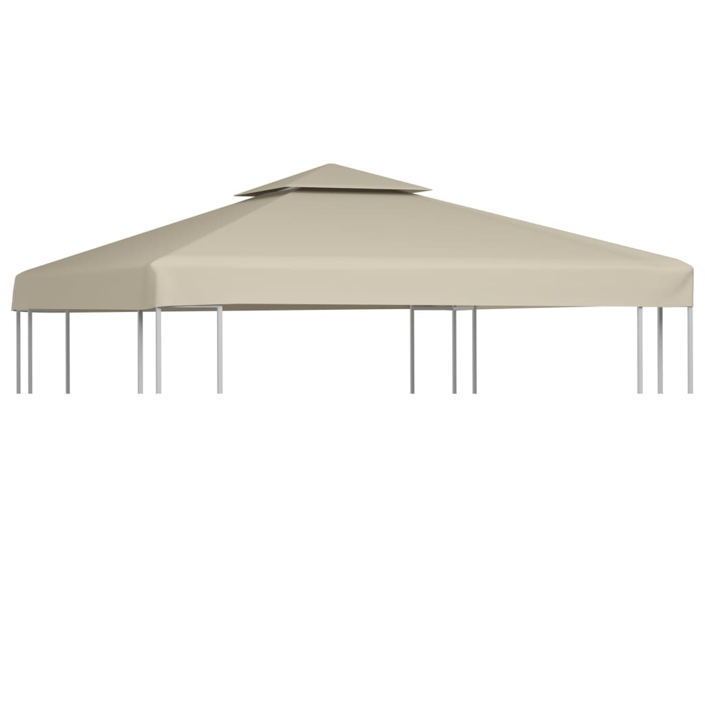 Vidaxl Udskiftningsteltklud Arbor 310 g m² 3x3 m beige