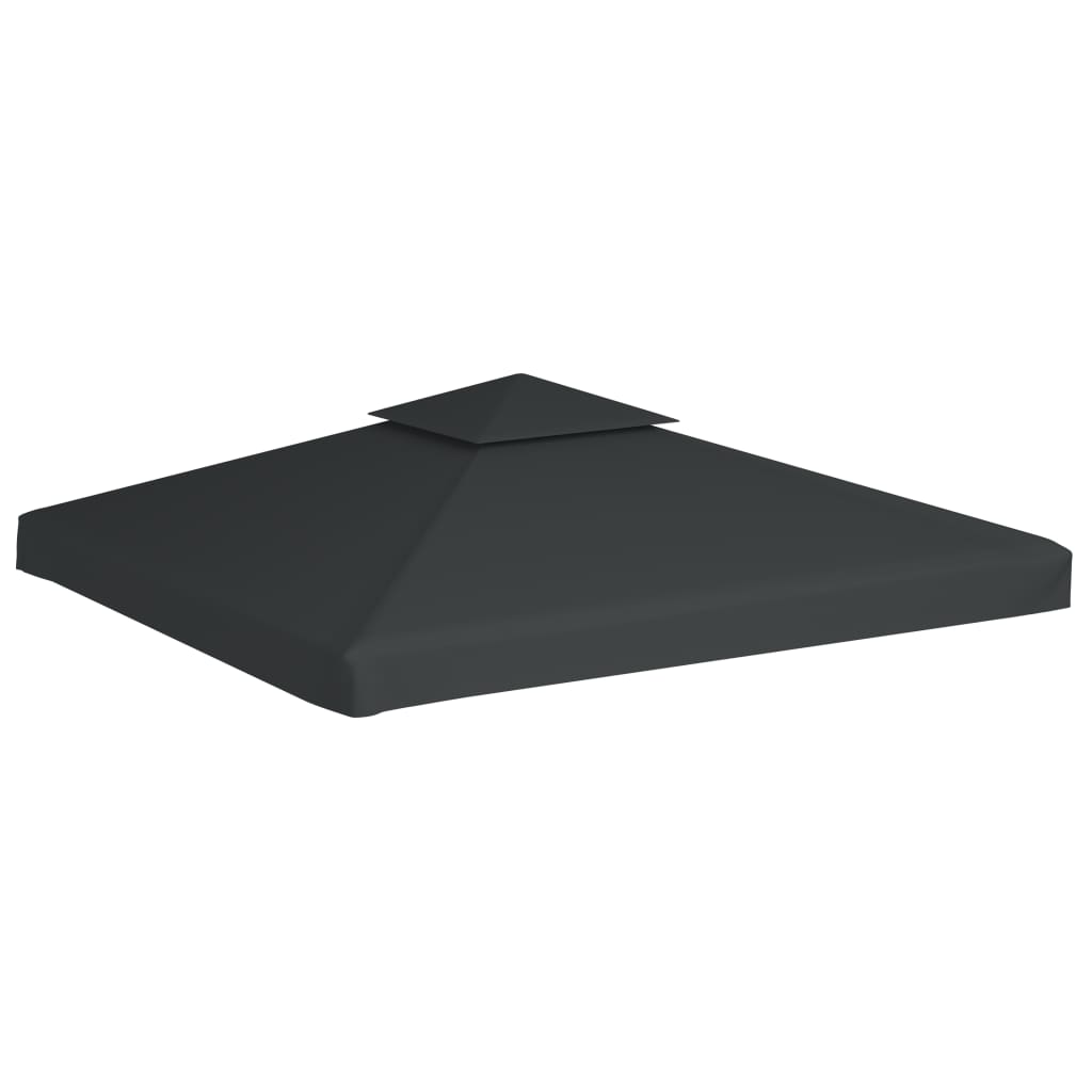 Vidaxl Ersatz Zelt Stoffbor 310 g m² 3x3 m dunkelgrau