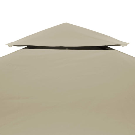 VIDAXL -Ersatzzelt -Stoffbor 310 g m² 3x4 m Beige