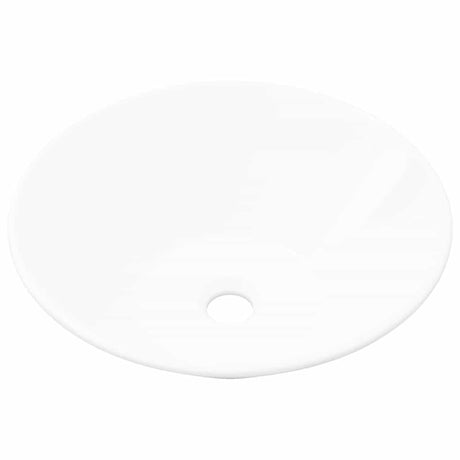 VIDAXL CERAMIC WASHBAIN TAPS (weiß)