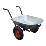 Vidaxl -Schubkarre mit zwei Rädern 66 l