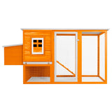 Vidaxl Chicken Loft mit Nacht Loft Wood