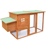 Vidaxl Chicken Loft mit Nacht Loft Wood