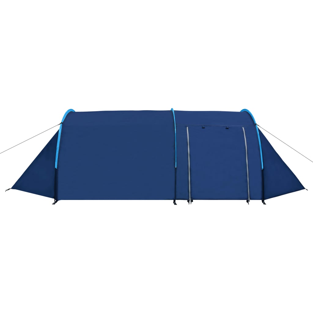 Vidaxl Tent 4 Personne bleu marine et bleu clair