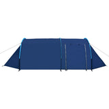 Vidaxl Tent 4-person navy blue and light blue