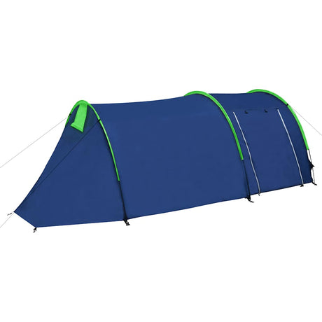 Vidaxl tent 4-persoons marineblauw en groen