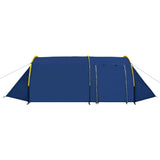 Vidaxl Tent de 6 personas azul azul marino amarillo