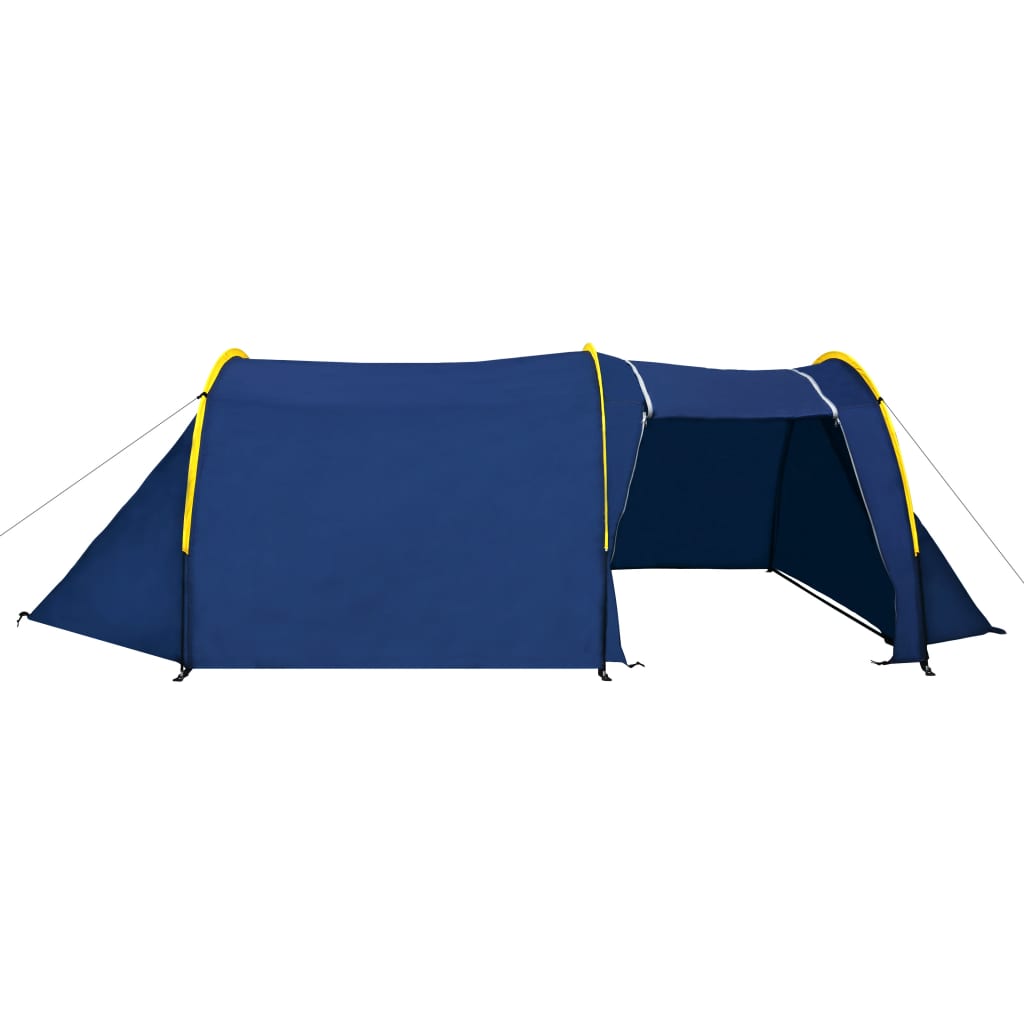 Vidaxl Tent de 6 personas azul azul marino amarillo