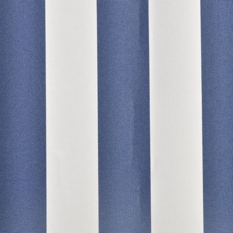 Vidaxl LaFeldoek 4x3 M Leinwand Blau und Weiß